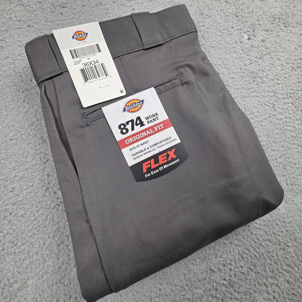 Dickies 874 Original Fit Work Pants - Gray